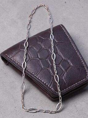 Daisy Fuentes 925 Silver Crystal Station Necklace
